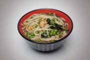 Momi ramen with rice noodles